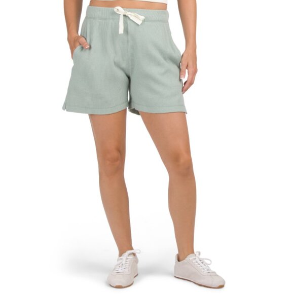 CREAM YOGA Mint Marina Thermal Shorts - Picture 1 of 2